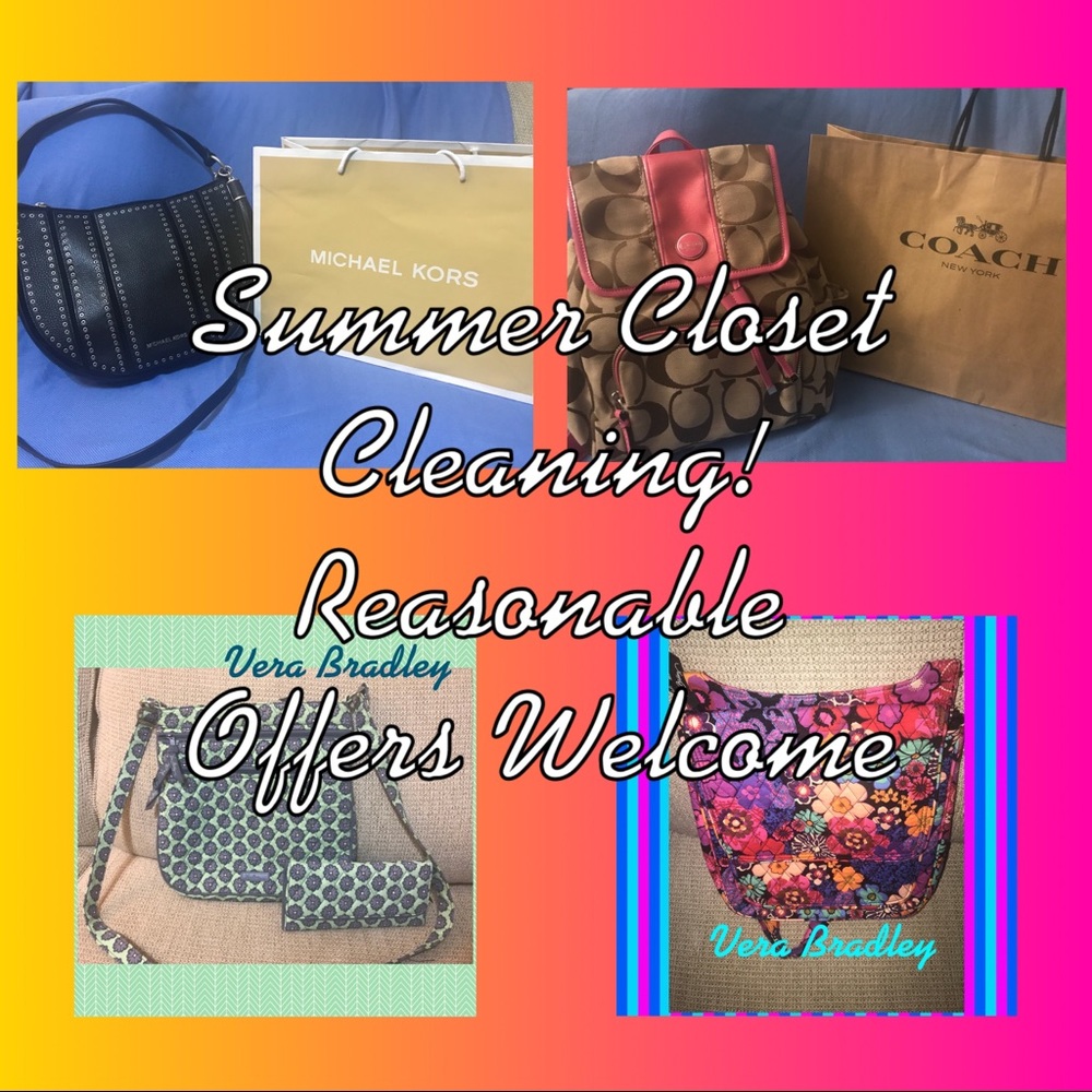 💕NEW PURSES ADDED! MICHAEL KORS, COACH & More!💕